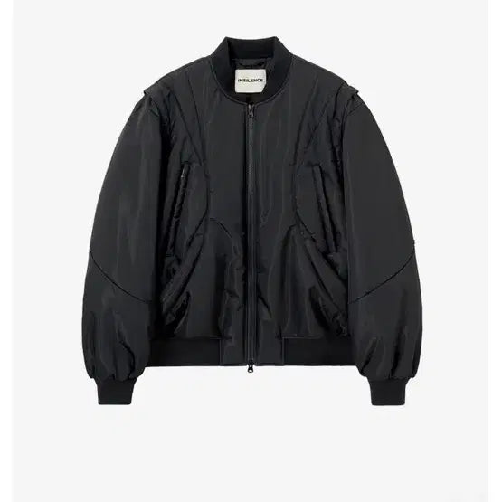 [BUNJANG] In Silence Glossy Metal Bomber Jacket M / 인사일런스 글로시 메탈 봄버 자켓 M