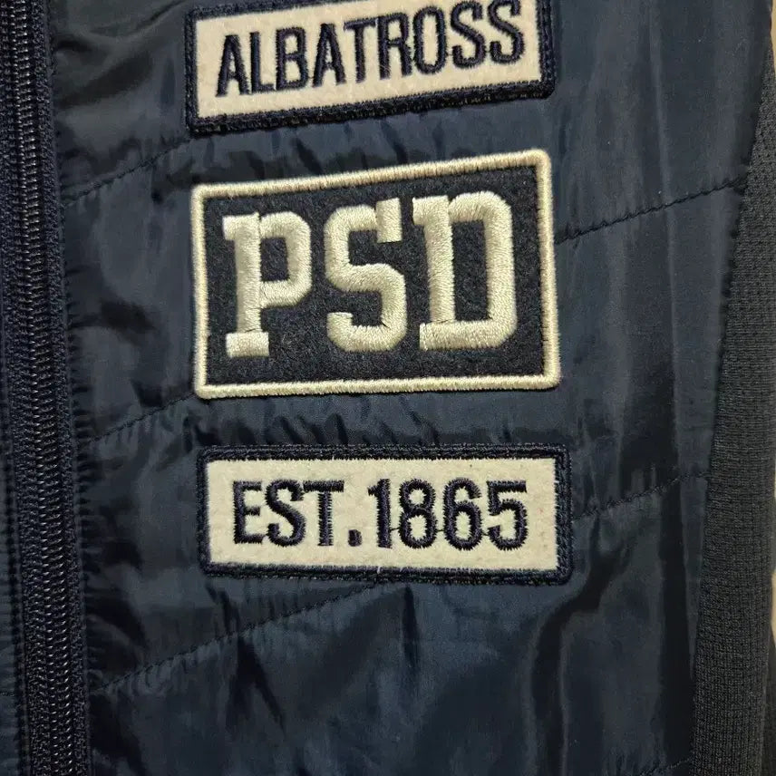 [BUNJANG] ALBATROSS PSD Navy Padded Vest / ALBATROSS PSD 패딩 조끼 네이비