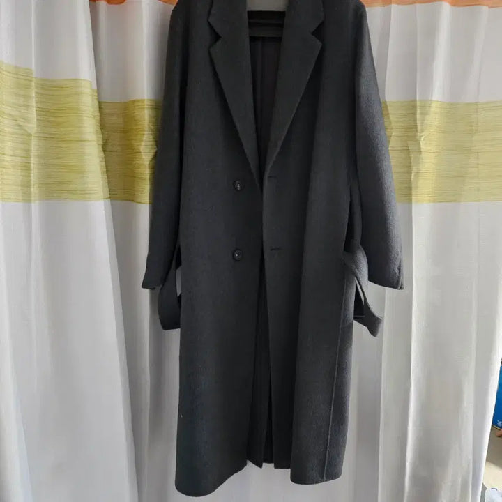 [BUNJANG] Time Homme 20th Anniversary Robe Coat Khaki Gray / 타임옴므 20주년 로브코트 카키그레이 팝니다