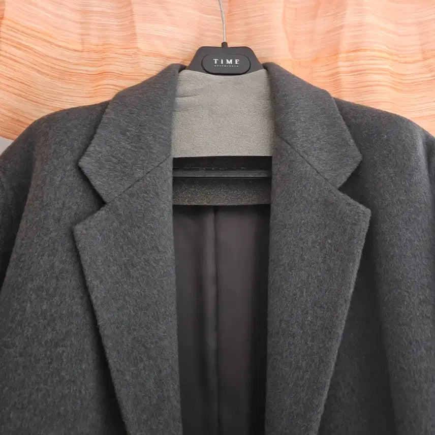 [BUNJANG] Time Homme 20th Anniversary Robe Coat Khaki Gray / 타임옴므 20주년 로브코트 카키그레이 팝니다