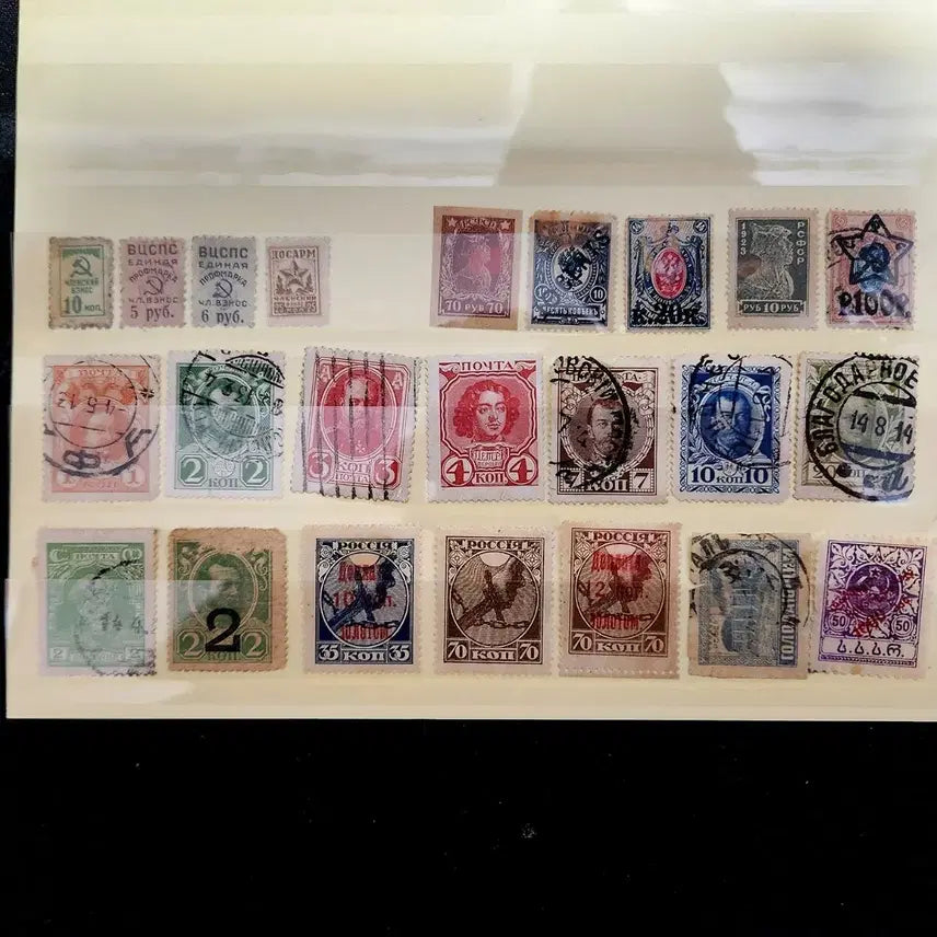 [BUNJANG] Central Asian Countries (3) Used Stamps Set / 중앙아시아국가(3) 우표 사용제 23종