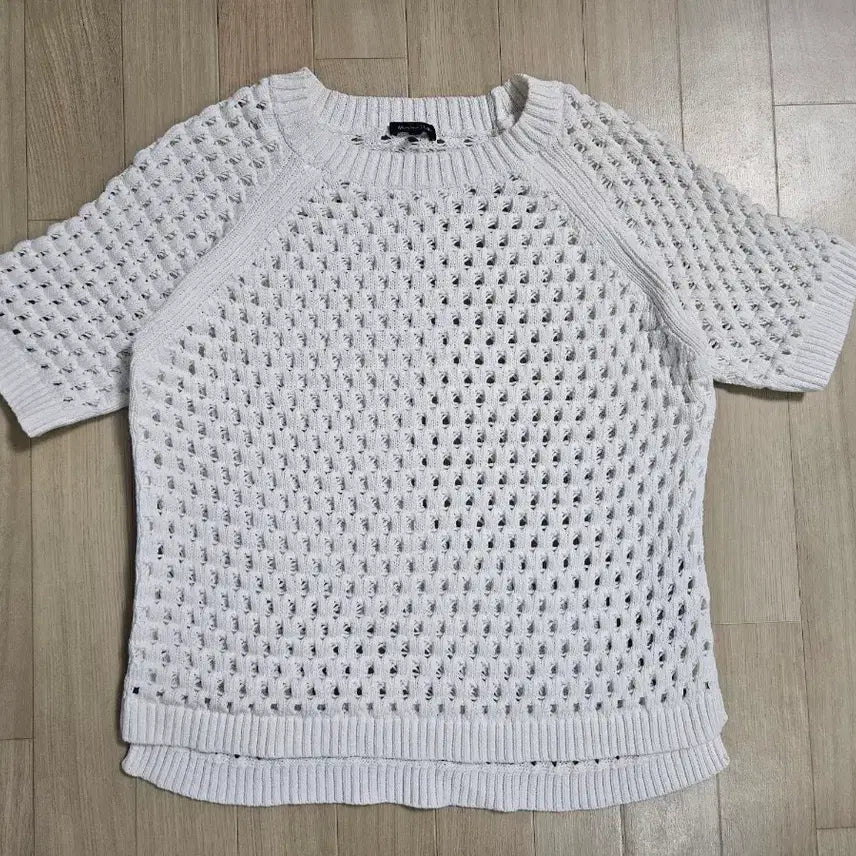 [BUNJANG] Massimo Dutti Crochet Knit Top / [Massimo Dutti] 마시모두띠 크로셰 니트 M