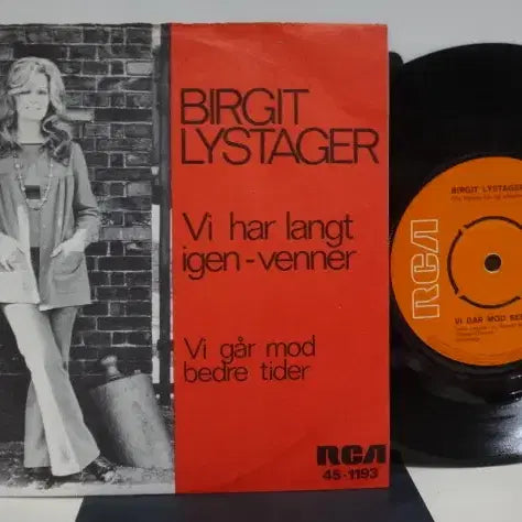 [BUNJANG] Birgit Lystager 1972 Vi Har Langt Igen - Venner 7-inch EP / (7인치 EP) Birgit Lystager - 1972년 덴마크 초반