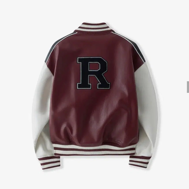 [BUNJANG] Lady Volume Leather Stadium Jacket / 레이디볼륨 레더자켓 스타디움 자켓 야구잠바