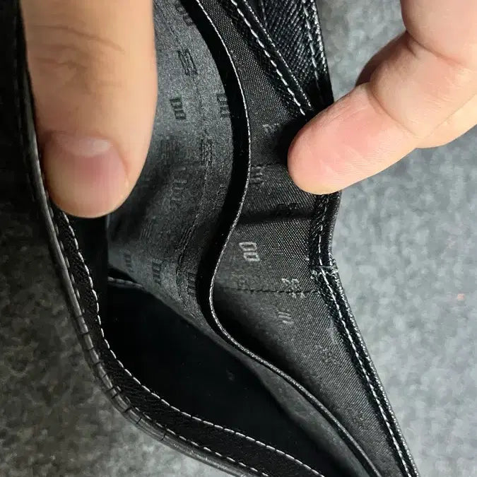 [SOLD OUT] 닥스 남성 반지갑 WBWA7E001 블랙 풀세트