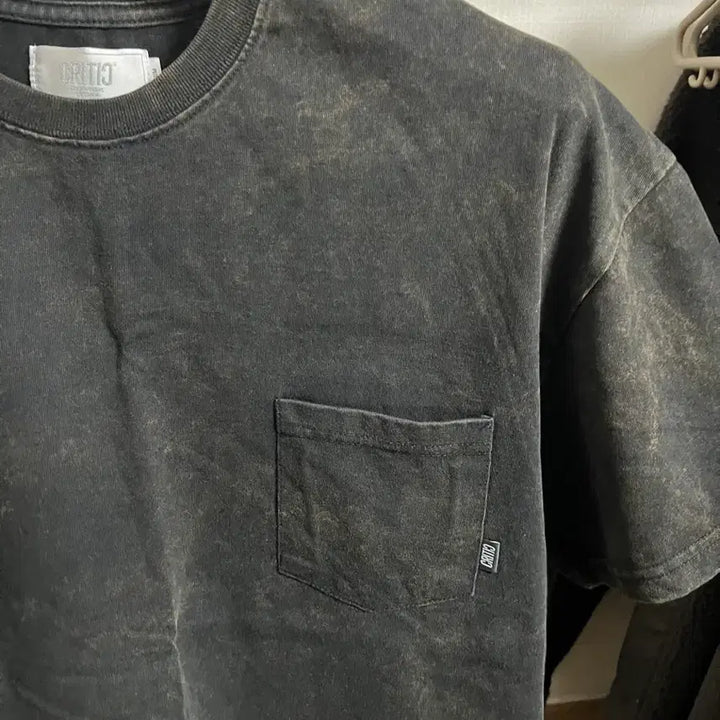 [BUNJANG] CRITIO Washed Pocket Short Sleeve T-shirt / CRITIO 워싱 포켓 반팔 티셔츠