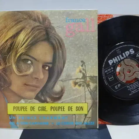 [BUNJANG] France Gall 1965 Spain EP Vinyl Record / (7인치 EP) France Gall - 1965년 SPAIN 초반