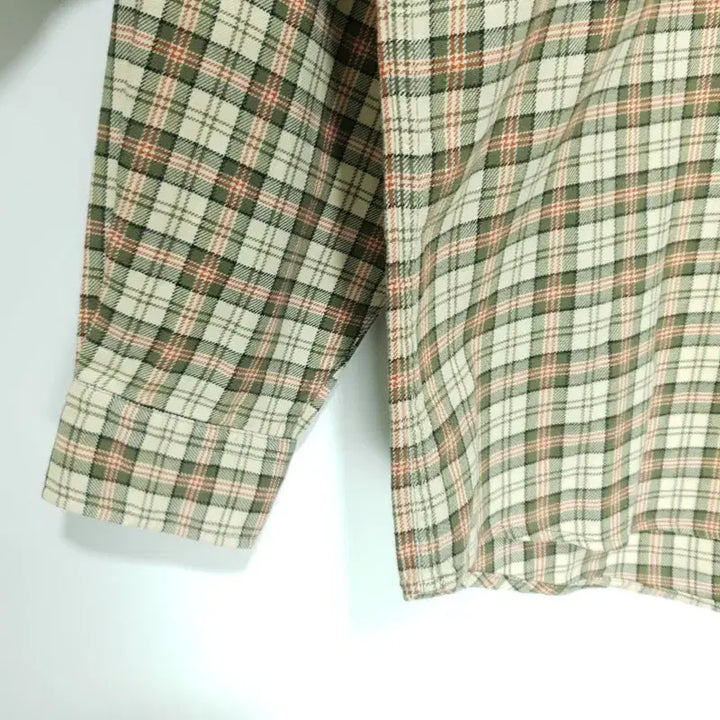 [BUNJANG] Beanpole Checkered Shirt 95 / 빈폴 체크 남방 95_i3768