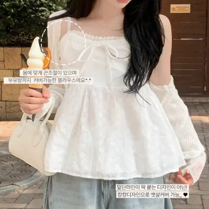 [BUNJANG] Lace Blouse / 레이스 블라우스