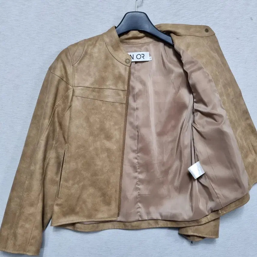 [BUNJANG] Enor Faux Leather Jacket (Women&