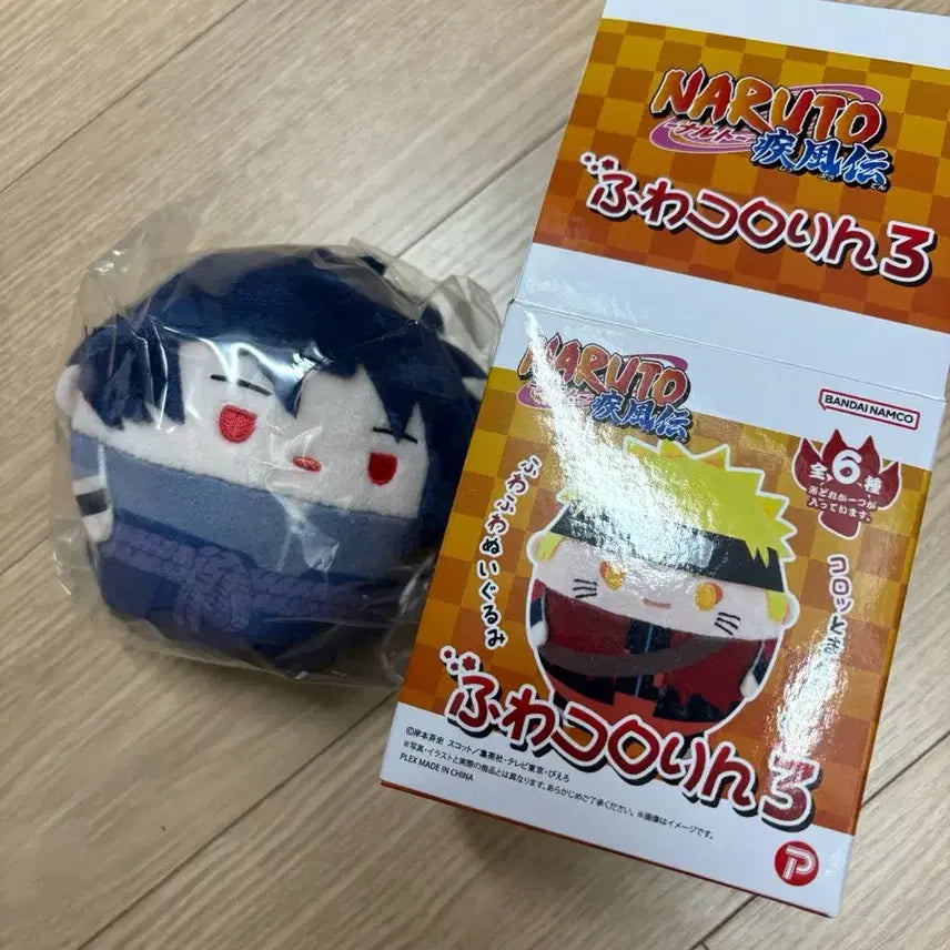 [BUNJANG] Naruto Sasuke Fuwakororin Vol. 3 Plush / 나루토 사스케 후와코로링 3탄
