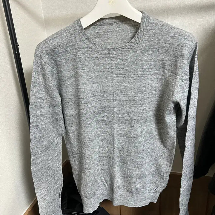 [BUNJANG] Gray Long Sleeve Knit / 회색 긴팔 니트