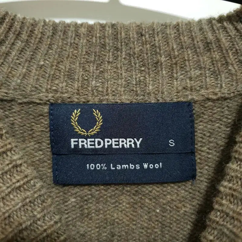 [BUNJANG] Fred Perry Lambswool Knit Sweater / 프레드 페리 램스 울 니트 S_i3777
