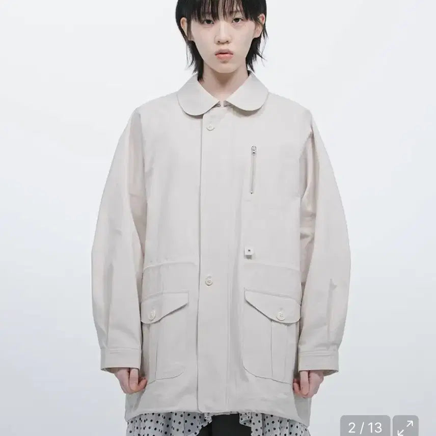 [BUNJANG] Ohesio Trench Collar Jumper / 오헤시오 트렌치 카라 점퍼