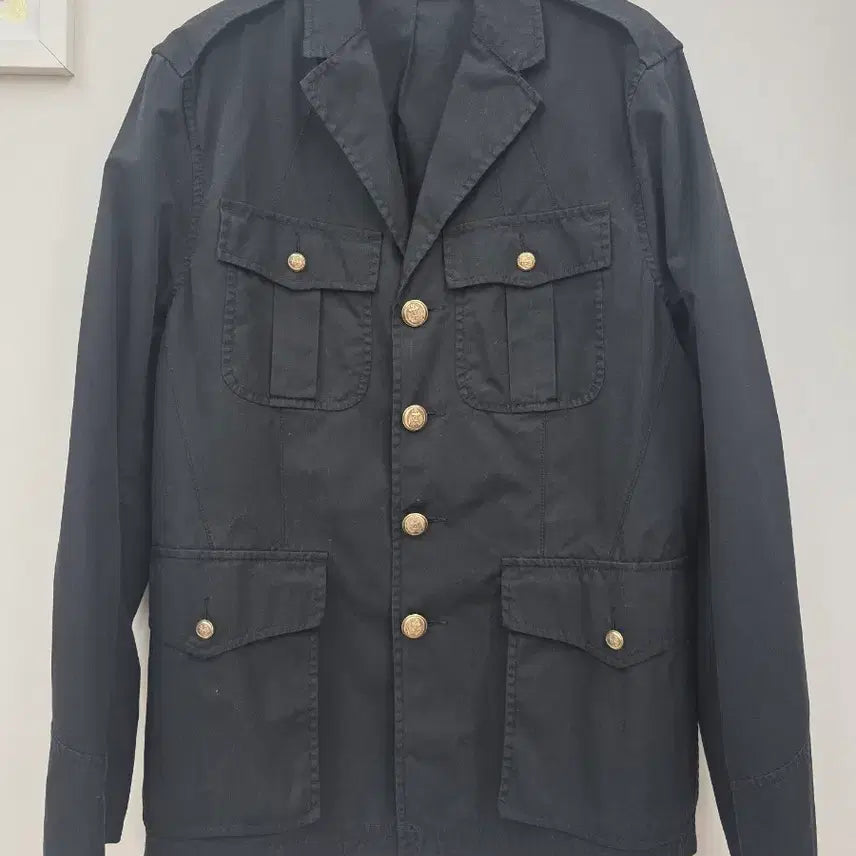 [BUNJANG] Polo Ralph Lauren Black Safari Jacket / 폴로 랄프로렌 블랙 금장  사파리 자켓