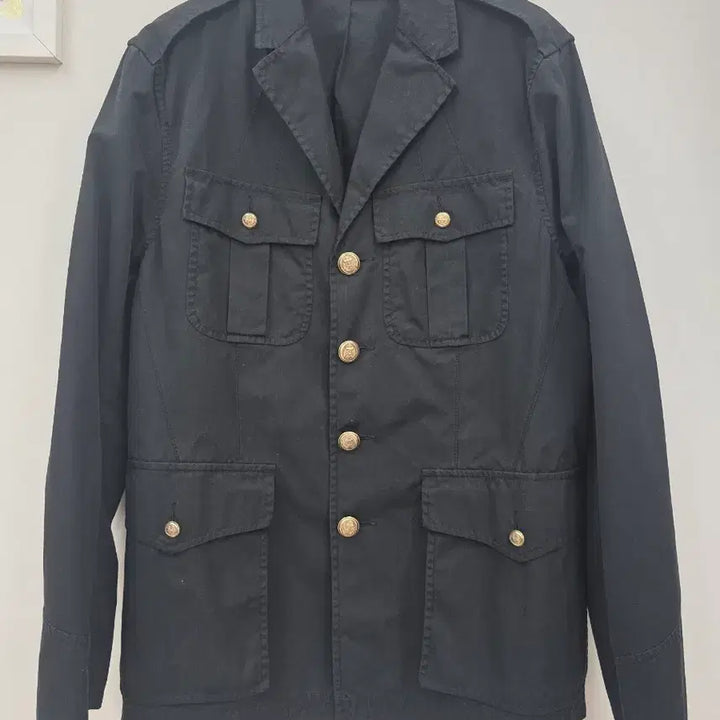 [BUNJANG] Polo Ralph Lauren Black Safari Jacket / 폴로 랄프로렌 블랙 금장  사파리 자켓
