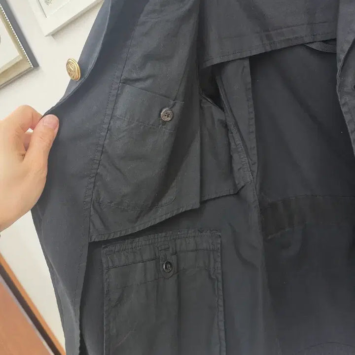 [BUNJANG] Polo Ralph Lauren Black Safari Jacket / 폴로 랄프로렌 블랙 금장  사파리 자켓