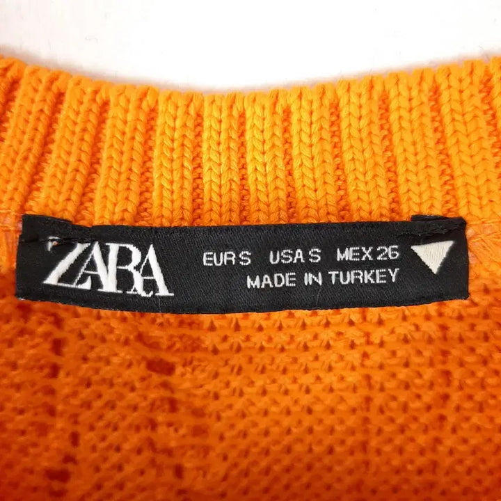 [BUNJANG] ZARA Frill Crop Knit Cardigan S / 자라 프릴 크롭 반팔니트가디건 S