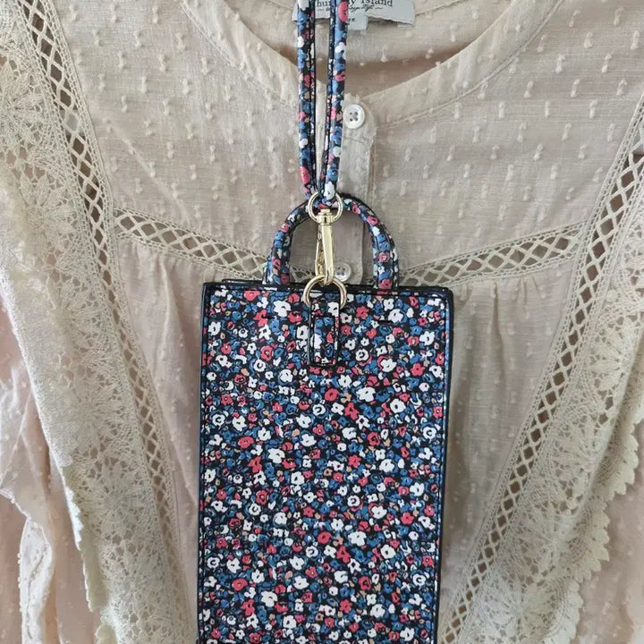 [BUNJANG] Thursday Island Floral Mini Crossbody Bag / 써스데이아일랜드 꽃무늬 미니백