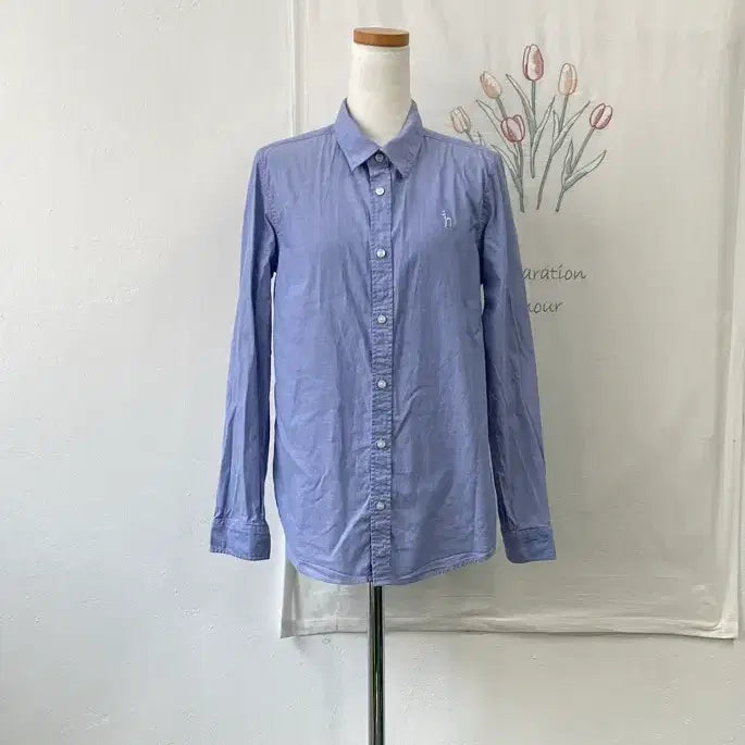 [BUNJANG] Hazzys Oxford Shirt / 헤지스 심플 옥스포드 셔츠