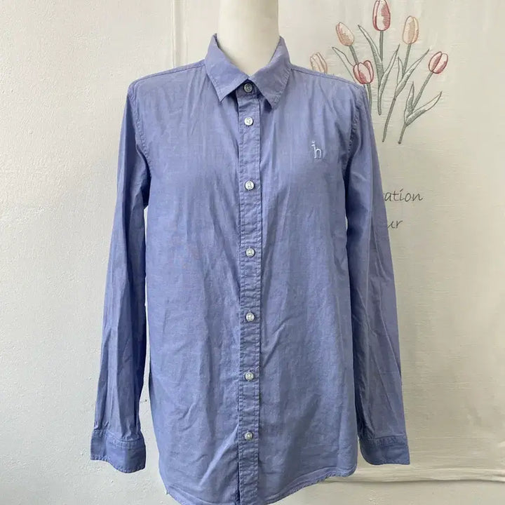 [BUNJANG] Hazzys Oxford Shirt / 헤지스 심플 옥스포드 셔츠