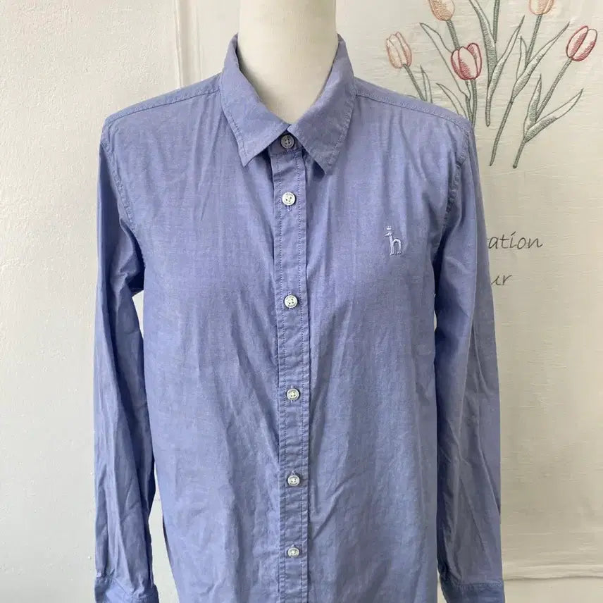 [BUNJANG] Hazzys Oxford Shirt / 헤지스 심플 옥스포드 셔츠