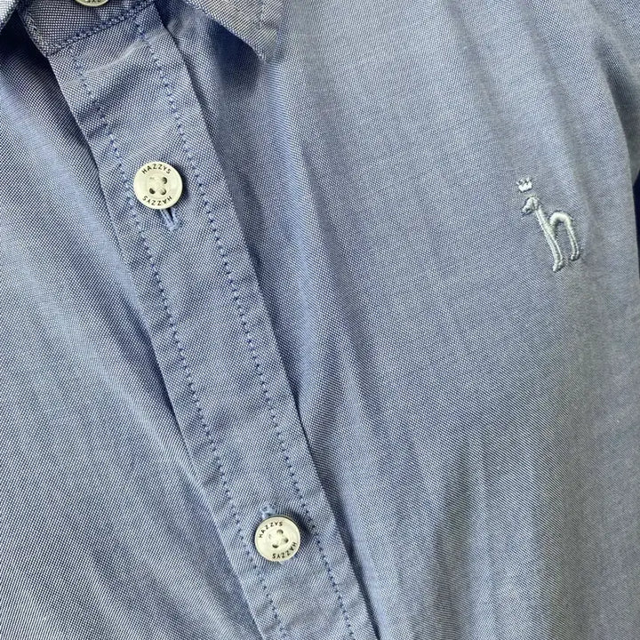 [BUNJANG] Hazzys Oxford Shirt / 헤지스 심플 옥스포드 셔츠