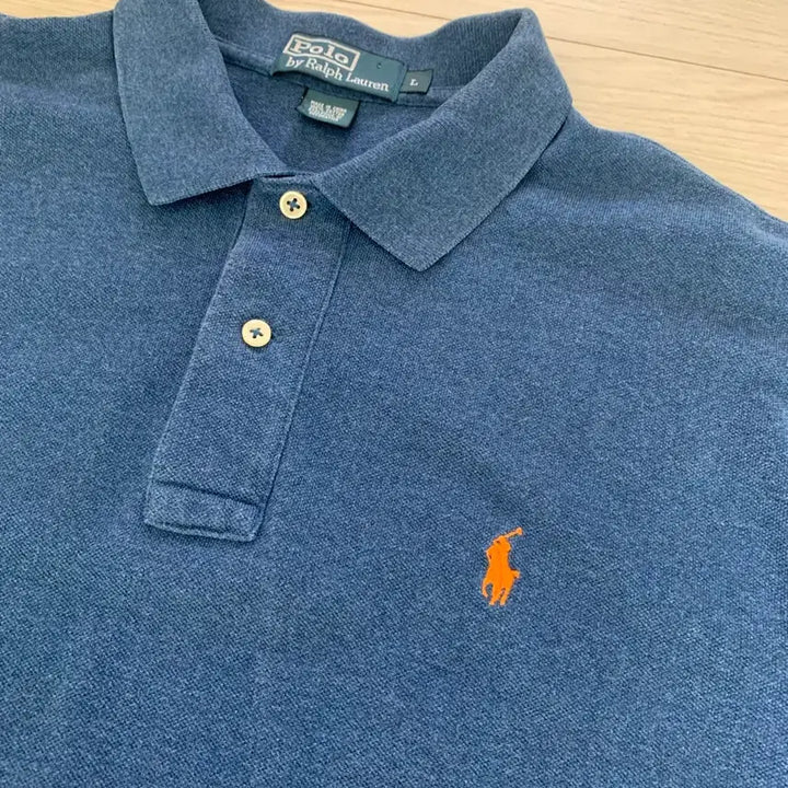[BUNJANG] Polo Ralph Lauren Navy Short-Sleeve Polo Shirt / 폴로 랄프로렌 네이비 반팔 카라티