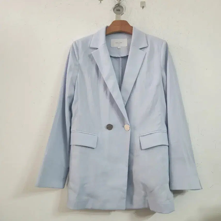 [BUNJANG] On&amp;On Light Blue Jacket (Size 66) / 온앤온 라이트블루 자켓66