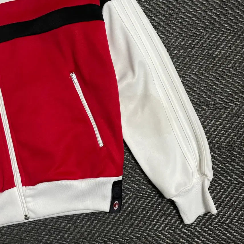 [BUNJANG] Adidas AC Milan Track Top Jersey / 아디다스 09-10 AC밀란 배색 트랙탑 져지o 4882