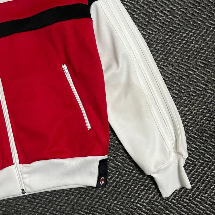 [BUNJANG] Adidas AC Milan Track Top Jersey / 아디다스 09-10 AC밀란 배색 트랙탑 져지o 4882
