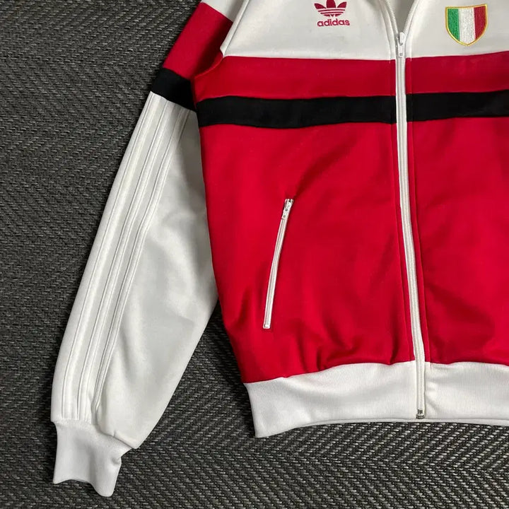 [BUNJANG] Adidas AC Milan Track Top Jersey / 아디다스 09-10 AC밀란 배색 트랙탑 져지o 4882
