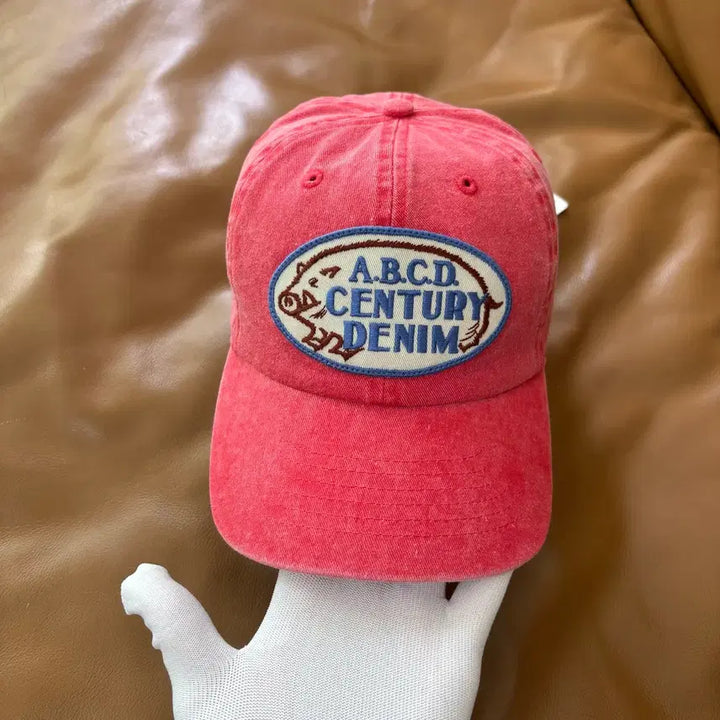 [BUNJANG] Kapital Osaka Limited 6-Panel Ball Cap Washed Red / Kapital 캐피탈 오사카 한정 6패널 볼캡 모자 워시드 레드