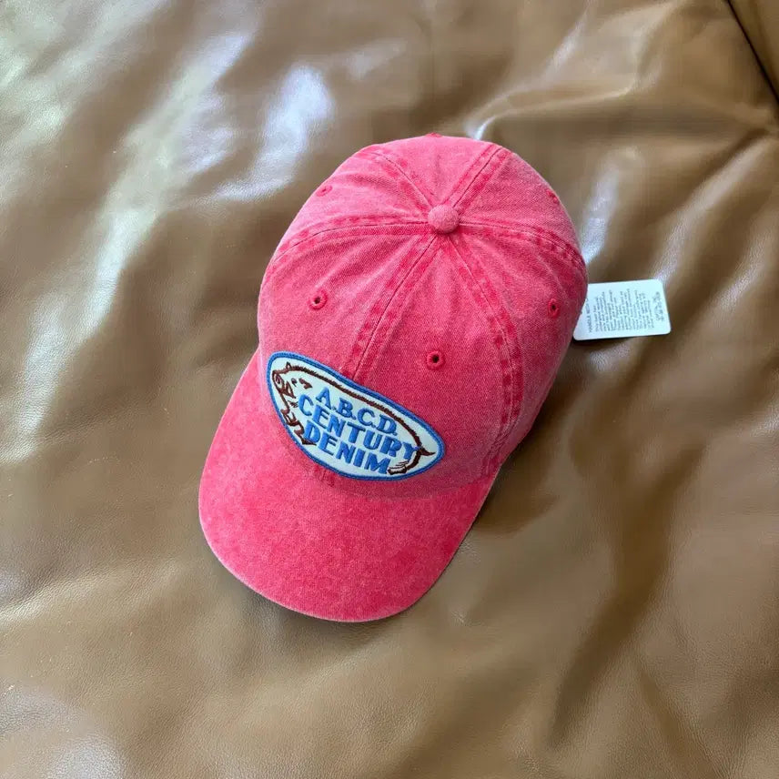 [BUNJANG] Kapital Osaka Limited 6-Panel Ball Cap Washed Red / Kapital 캐피탈 오사카 한정 6패널 볼캡 모자 워시드 레드