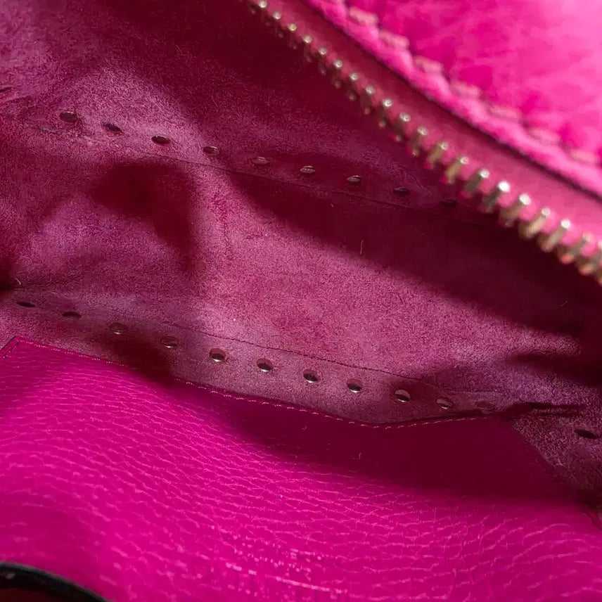 [BUNJANG] Valentino Rockstud Pink Shoulder Bag / (정품)발렌티노 락스터드 핑크 숄더백