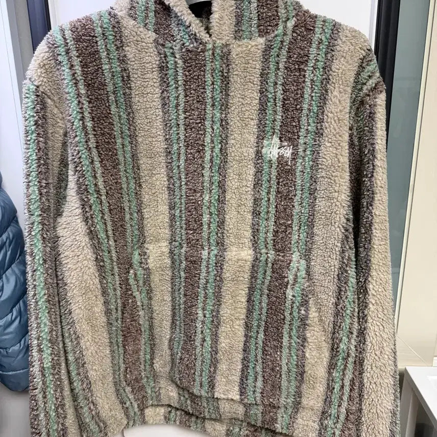 [BUNJANG] Stussy Sherpa Hoodie / 스투시 쉐르파 후드