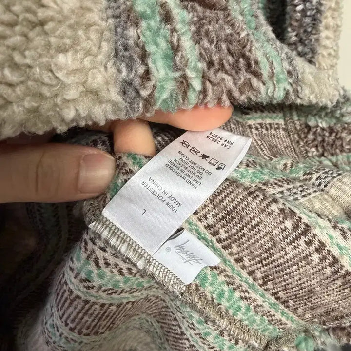 [BUNJANG] Stussy Sherpa Hoodie / 스투시 쉐르파 후드