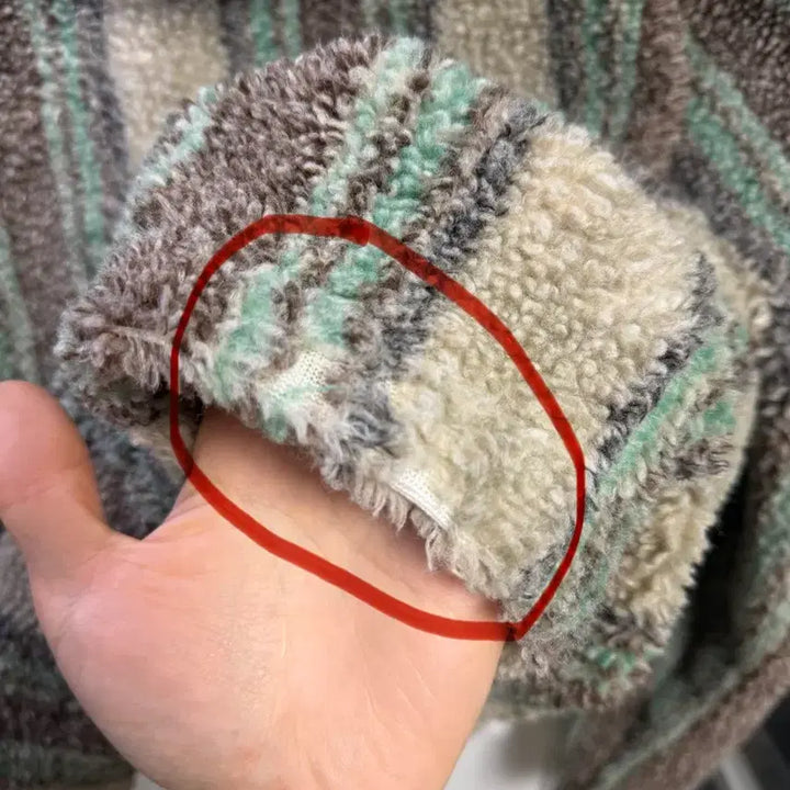 [BUNJANG] Stussy Sherpa Hoodie / 스투시 쉐르파 후드