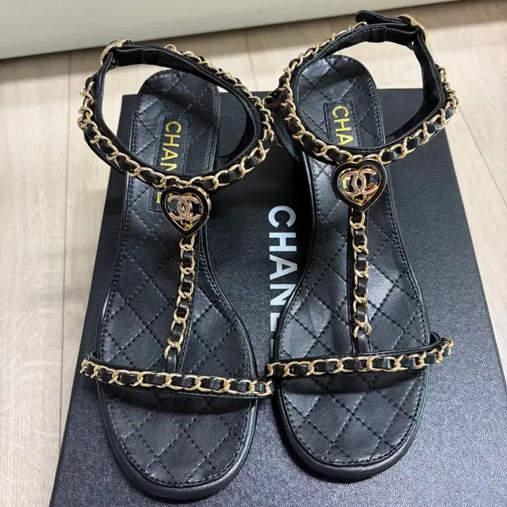 [BUNJANG] Chain Sandals 35 / 체인 샌들 35