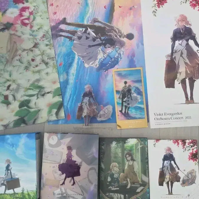 [BUNJANG] Violet Evergarden Blu-ray Bundle Set / 바이올렛 에버가든 블루레이 굿즈 일괄 판매