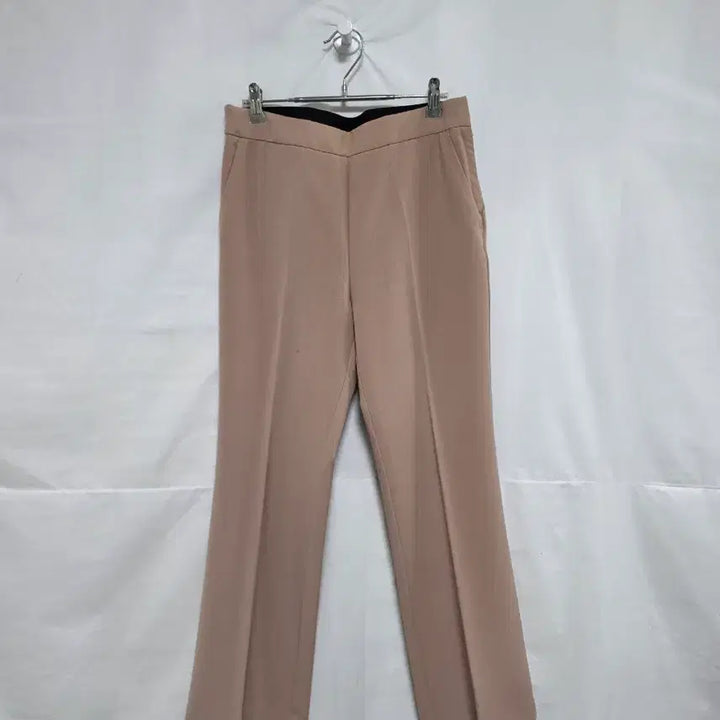 [BUNJANG] Aniv Pink Back-Band Bootcut Slacks Pants Women&