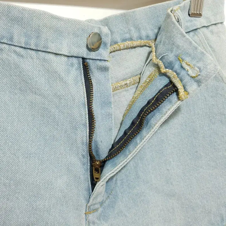[BUNJANG] Unbranded Lace Denim Shorts M / 레이스 데님 숏 팬츠 M_i3789