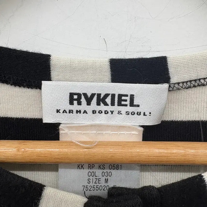 [BUNJANG] Sonia Rykiel Stripe Short Sleeve T-shirt (Women&