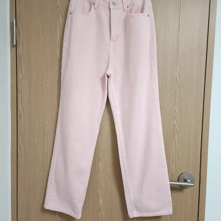[BUNJANG] Marron Edition Pink Denim Pants / 22년도 마론에디션) 핑크 데님 팬츠