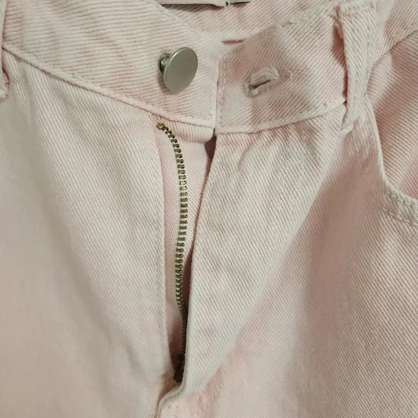 [BUNJANG] Marron Edition Pink Denim Pants / 22년도 마론에디션) 핑크 데님 팬츠