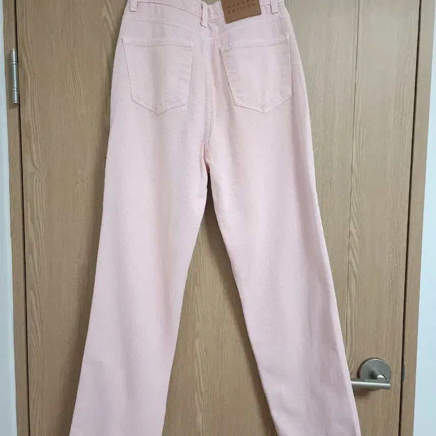 [BUNJANG] Marron Edition Pink Denim Pants / 22년도 마론에디션) 핑크 데님 팬츠