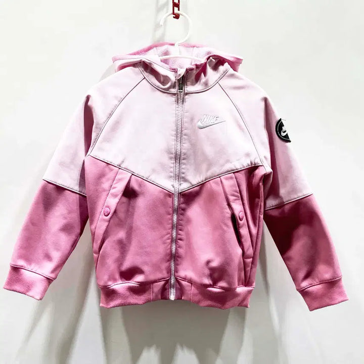 [BUNJANG] Nike Junior Hooded Fleece Zip-Up Jacket / 나이키 2024 쥬니어 후드기모집업 110-116 진스센스