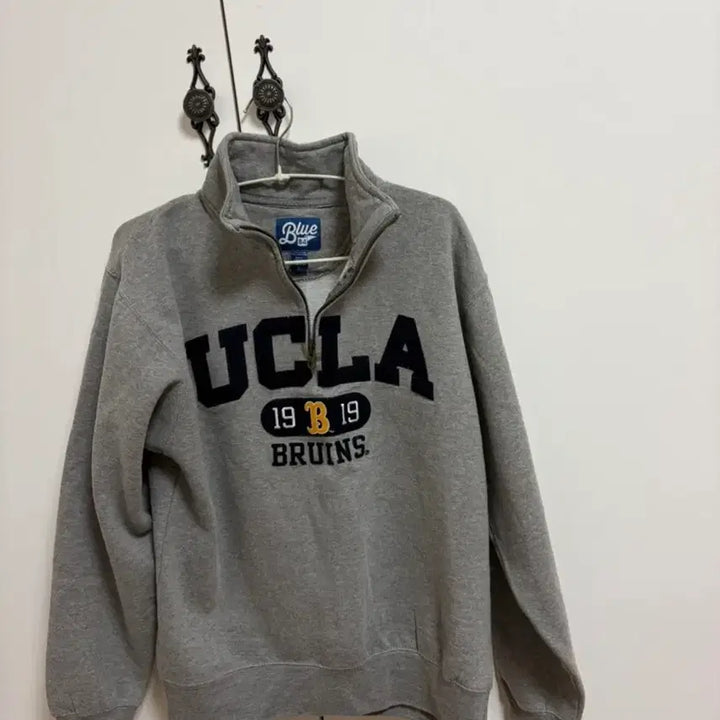 [BUNJANG] UCLA Half-Zip Sweatshirt / (정품) UCLA 대학 반집업 맨투맨