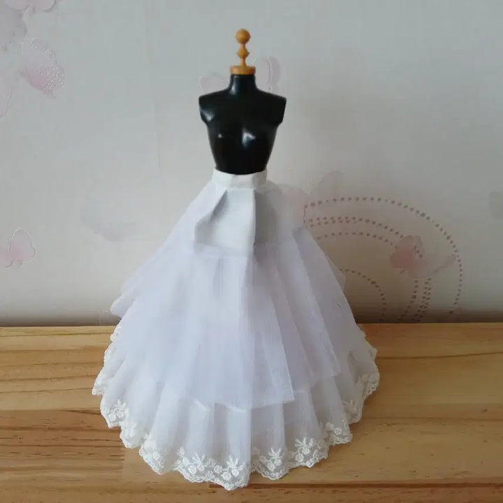 [BUNJANG] Doll Lace Underskirt / 인형옷(레이스 속치마)30cm인형 size