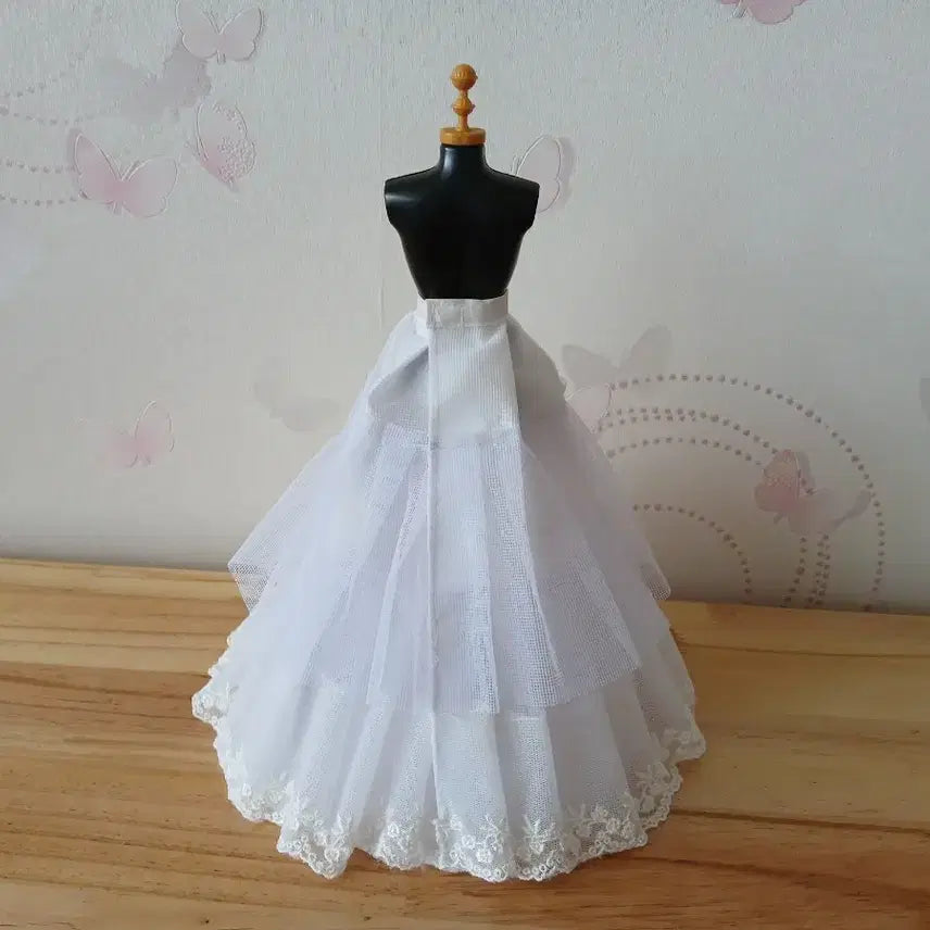 [BUNJANG] Doll Lace Underskirt / 인형옷(레이스 속치마)30cm인형 size